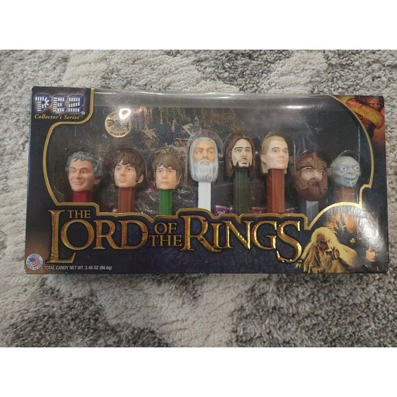 The Lord of the Rings PEZ Collector's Series Limited Edition Set 2011 Open Box - Picture 1 of 3